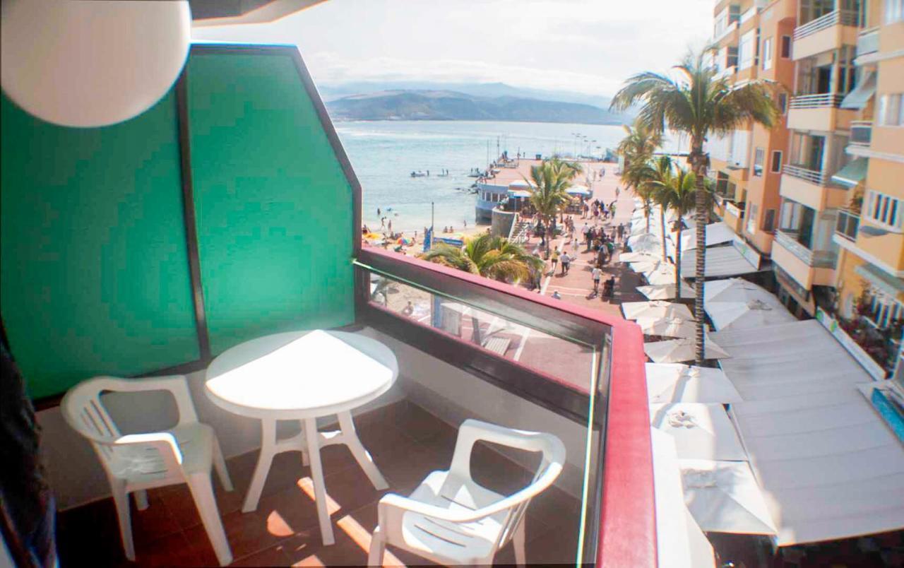 Apartamento Con Balcon En La Playa De Las Canteras Las Palmas de Gran Canaria Luaran gambar