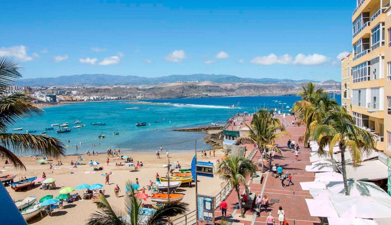 Apartamento Con Balcon En La Playa De Las Canteras Las Palmas de Gran Canaria Luaran gambar