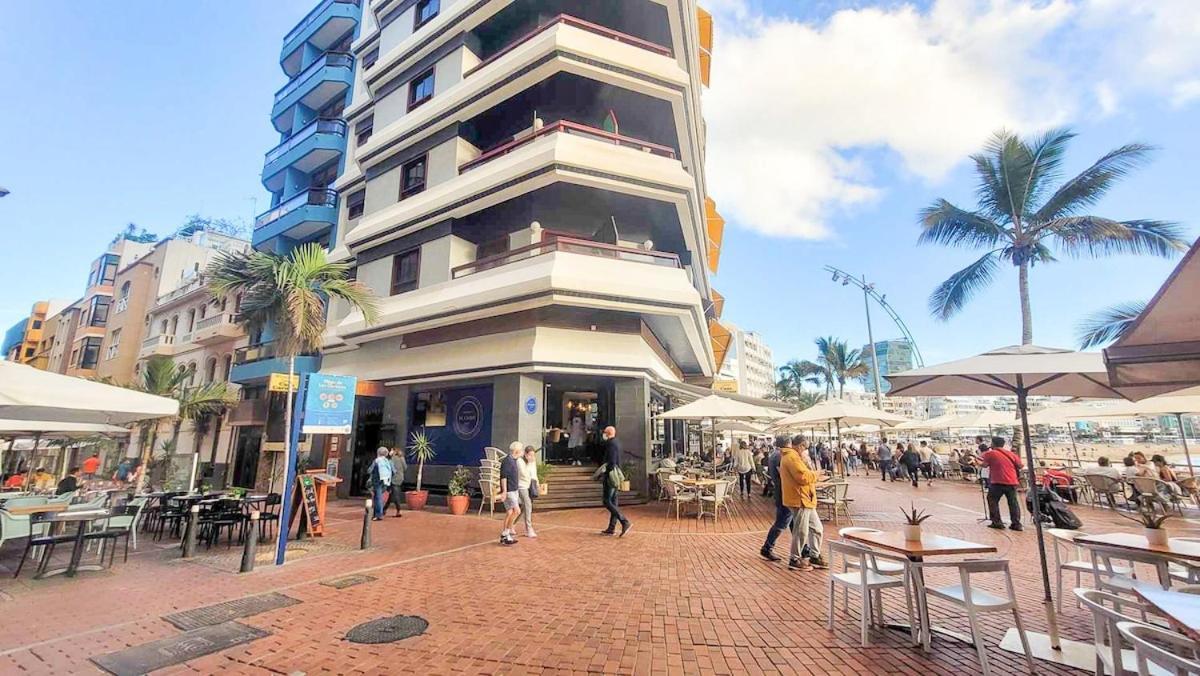 Apartamento Con Balcon En La Playa De Las Canteras Las Palmas de Gran Canaria Luaran gambar