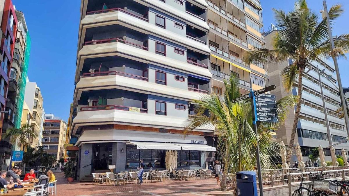 Apartamento Con Balcon En La Playa De Las Canteras Las Palmas de Gran Canaria Luaran gambar